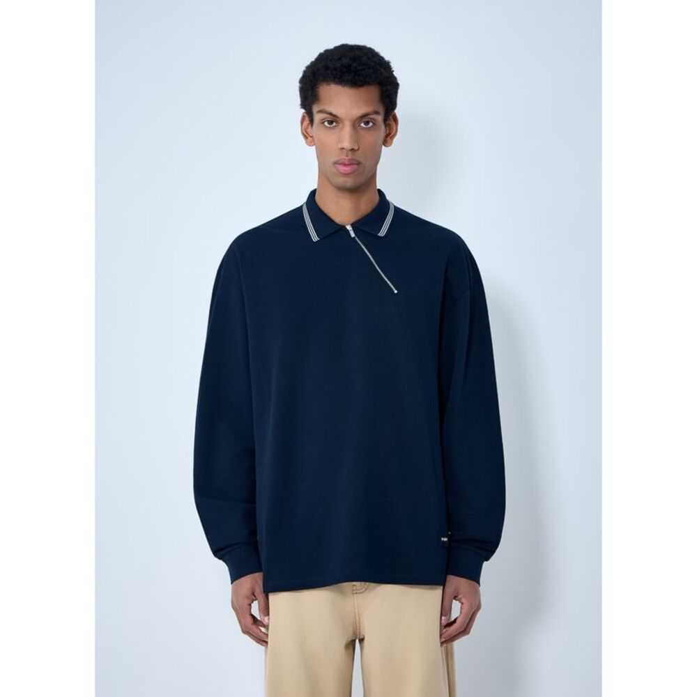 Miu Miu Men Half-Zip Polo Shirt